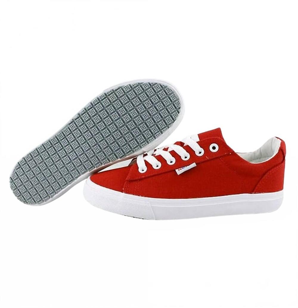 NEW LAFORST SHOES women's christy sneaker in jackey red